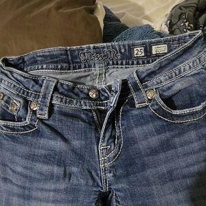 Miss Me Blue Straight Leg Jeans